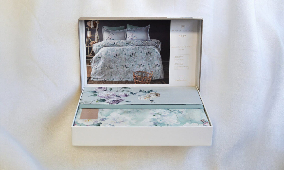 Постільна білизна Pupilla Digital Satin 200 х 220 см Rosy