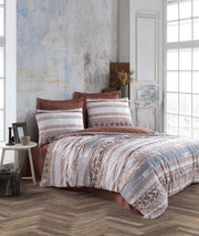 Постільна білизна Altinbasak Creaforse 200 х 220 см Ruby Cinnamon
