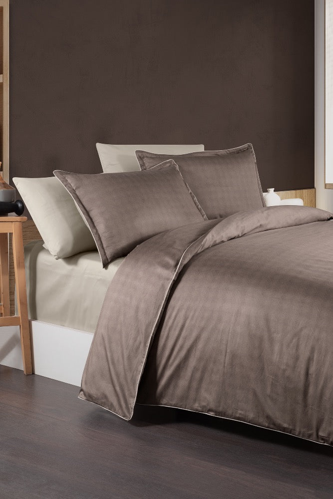 Постільна білизна La Romano Premium Satin 200×220 см Ruth Wooden