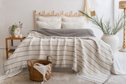 Муслінове покривало Saheser Sante 160 х 240 см. Grey