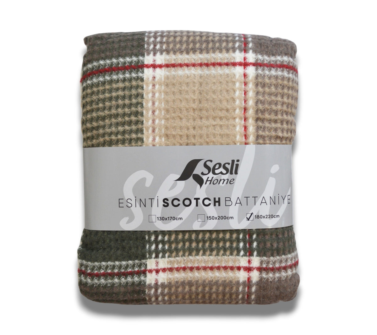 Плед Sesli 180×220 см. Scotch 20126-D