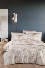 Постільна білизна First Choice Cotton Satin 160 х 220 см Sofira Beige