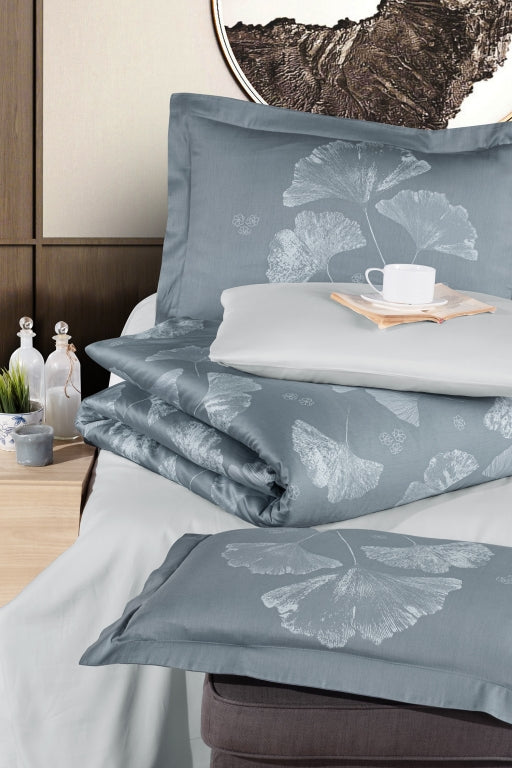Постільна білизна First Choice Cotton Satin 200х220 Sofira Indigo