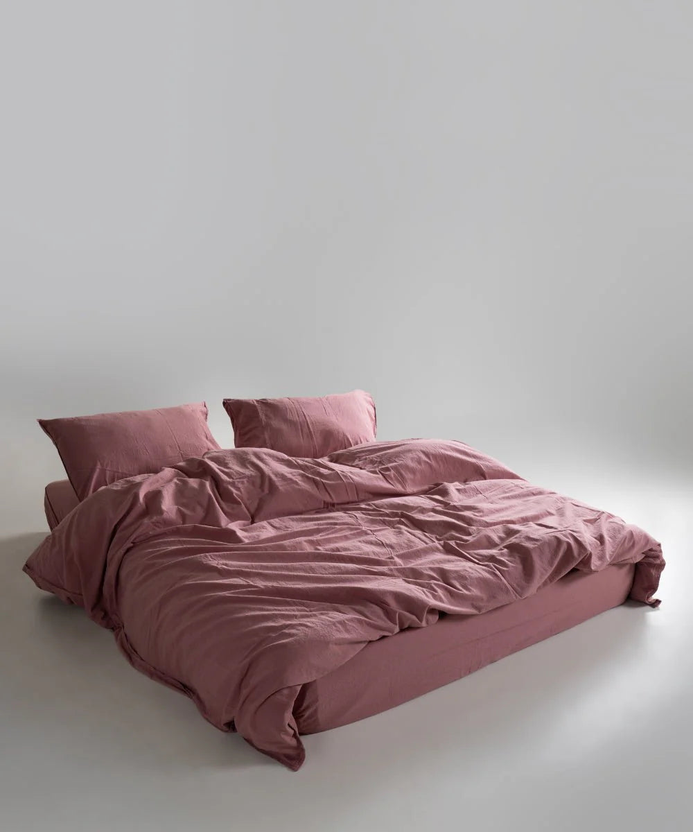 Постільна білизна Limasso Stonewashed Standart 160 х 220 см Old Rose