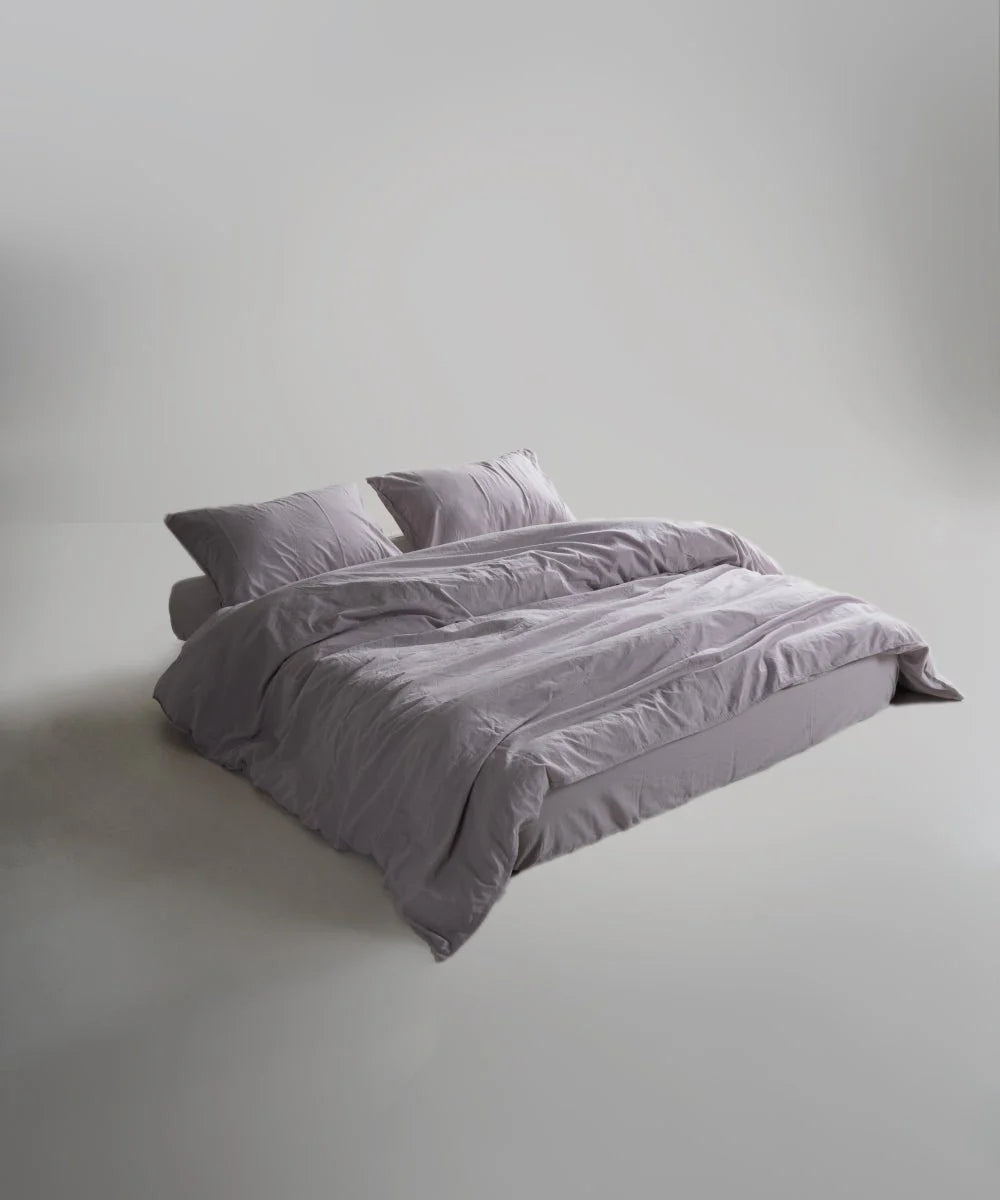 Постільна білизна Limasso Stonewashed Standart 200 х 220 см Opal Grey