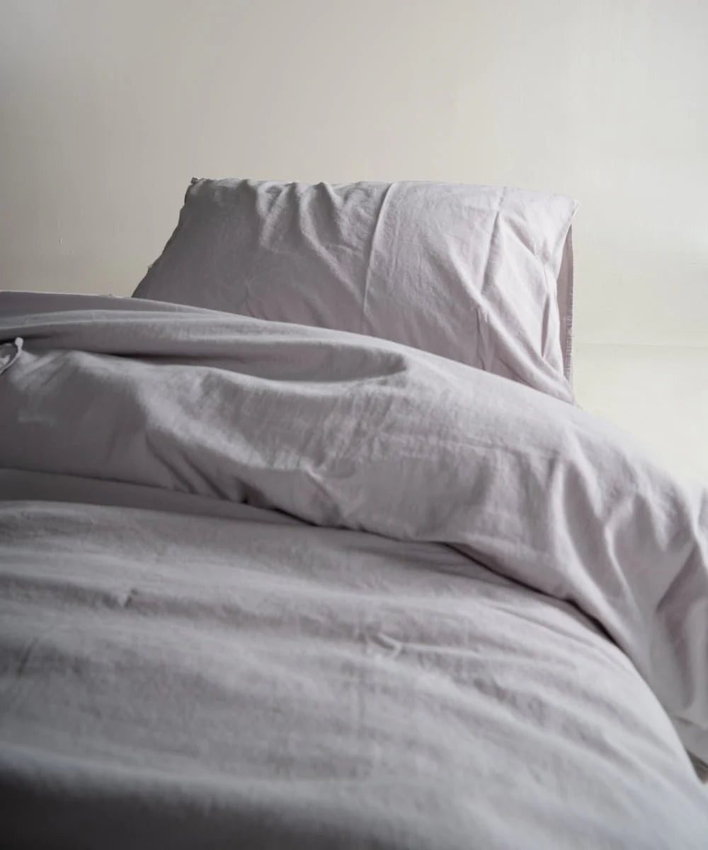 Постільна білизна Limasso Stonewashed Standart 200 х 220 см Opal Grey