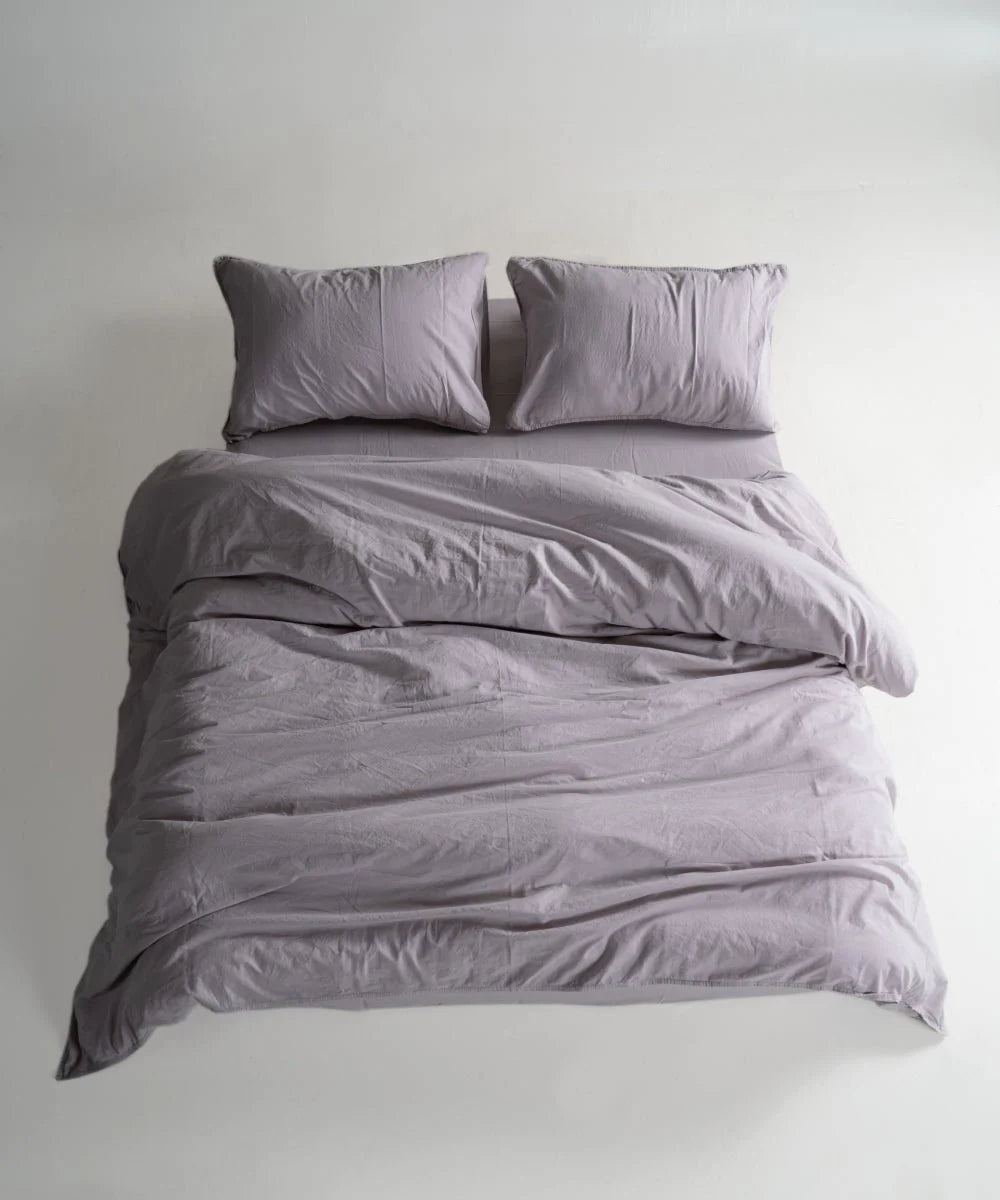 Постільна білизна Limasso Stonewashed Standart 200 х 220 см Opal Grey