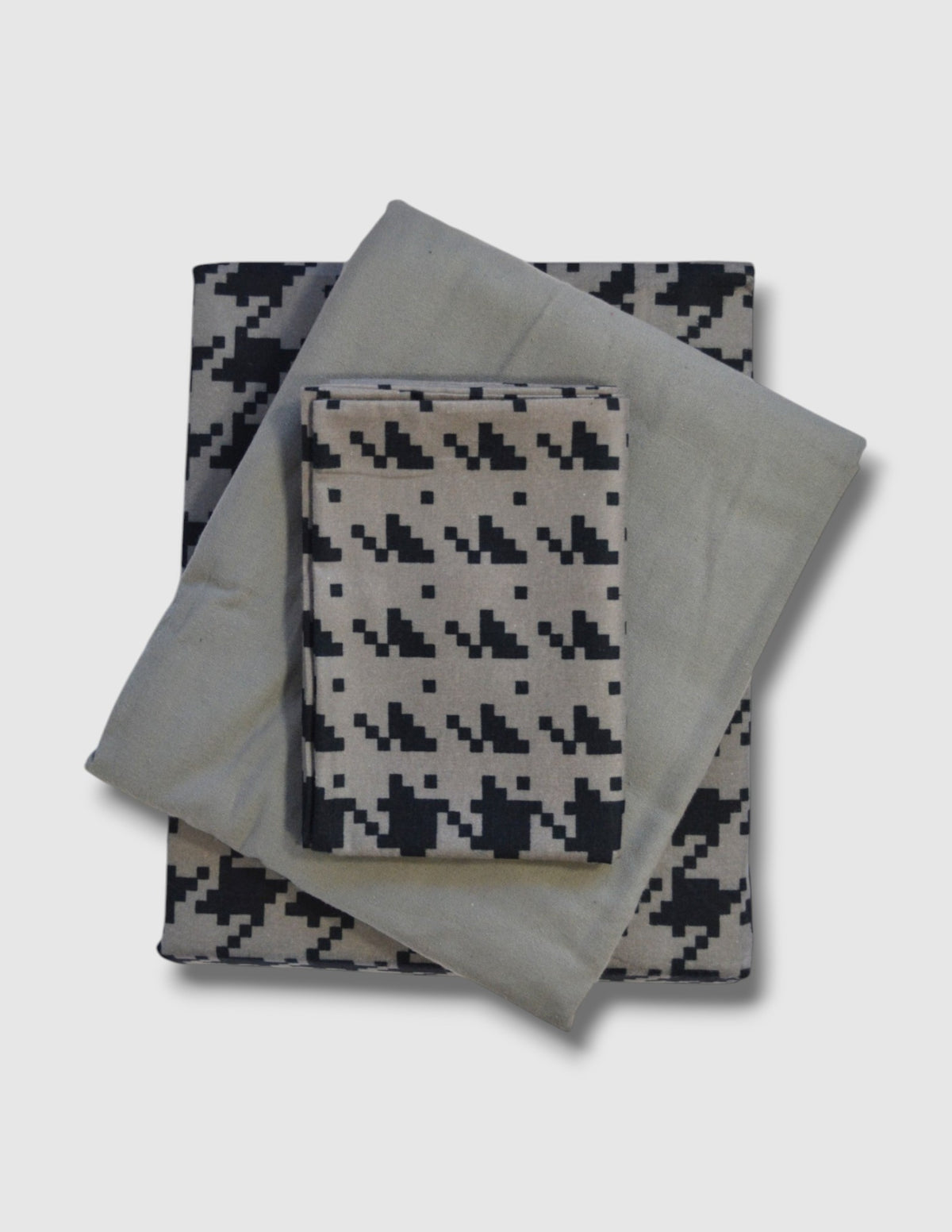 Комплект постільної білизни First Choice Flanel 200x220 см Sadora Antrasite