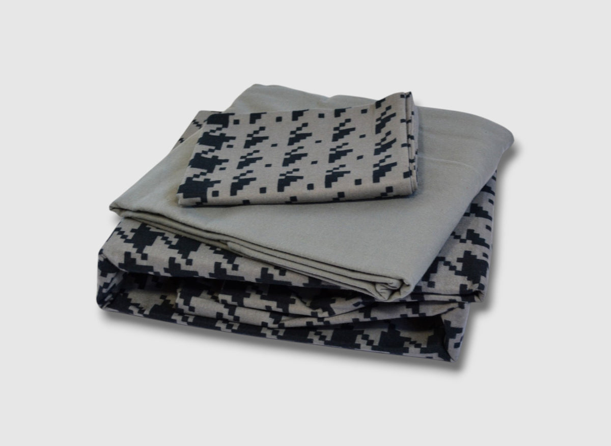 Комплект постільної білизни First Choice Flanel 160x220 см Sadora Antracite