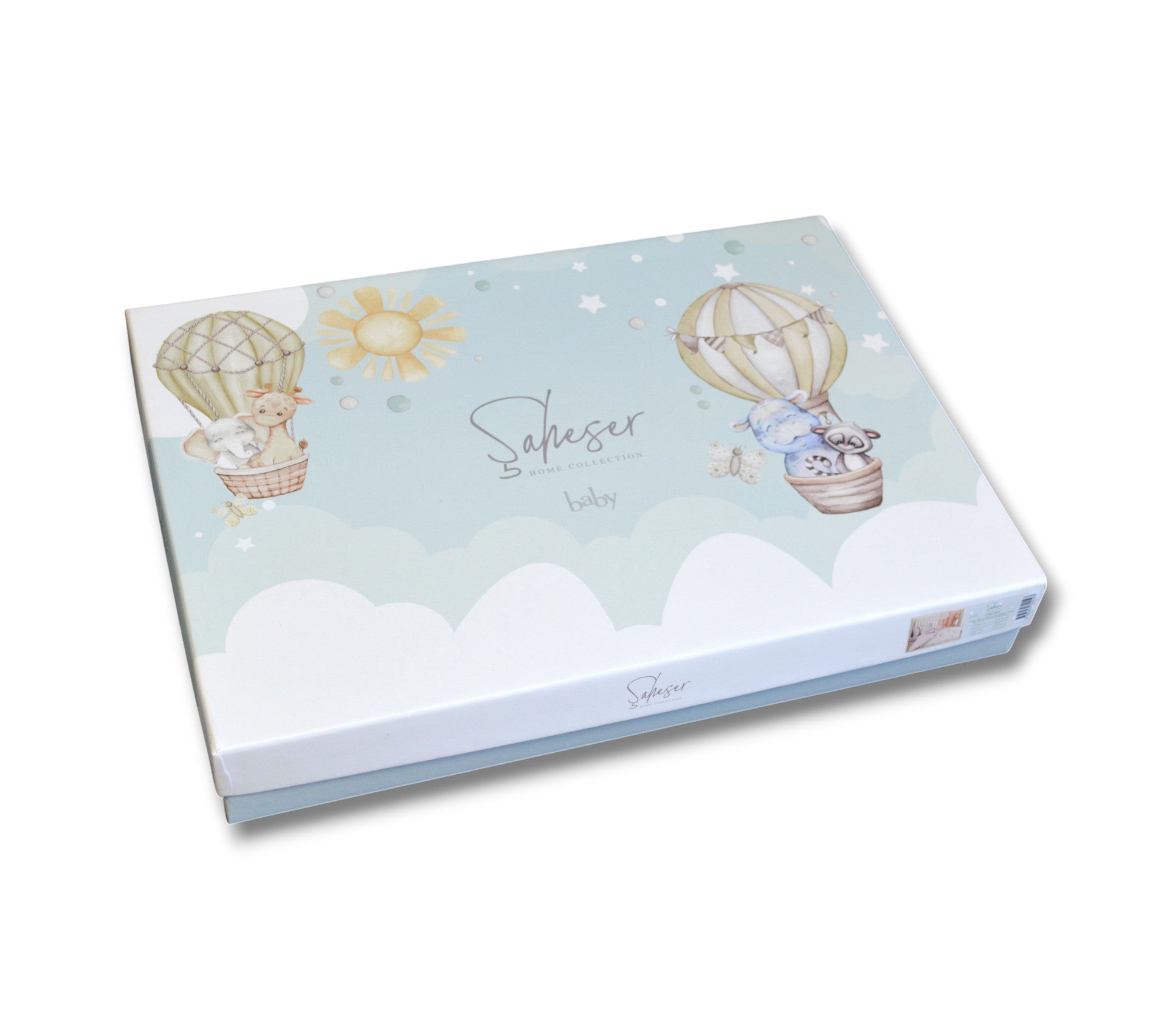 Постільна білизна Saheser Baby Pique Set 110 х 120 см. Maritime Mavi