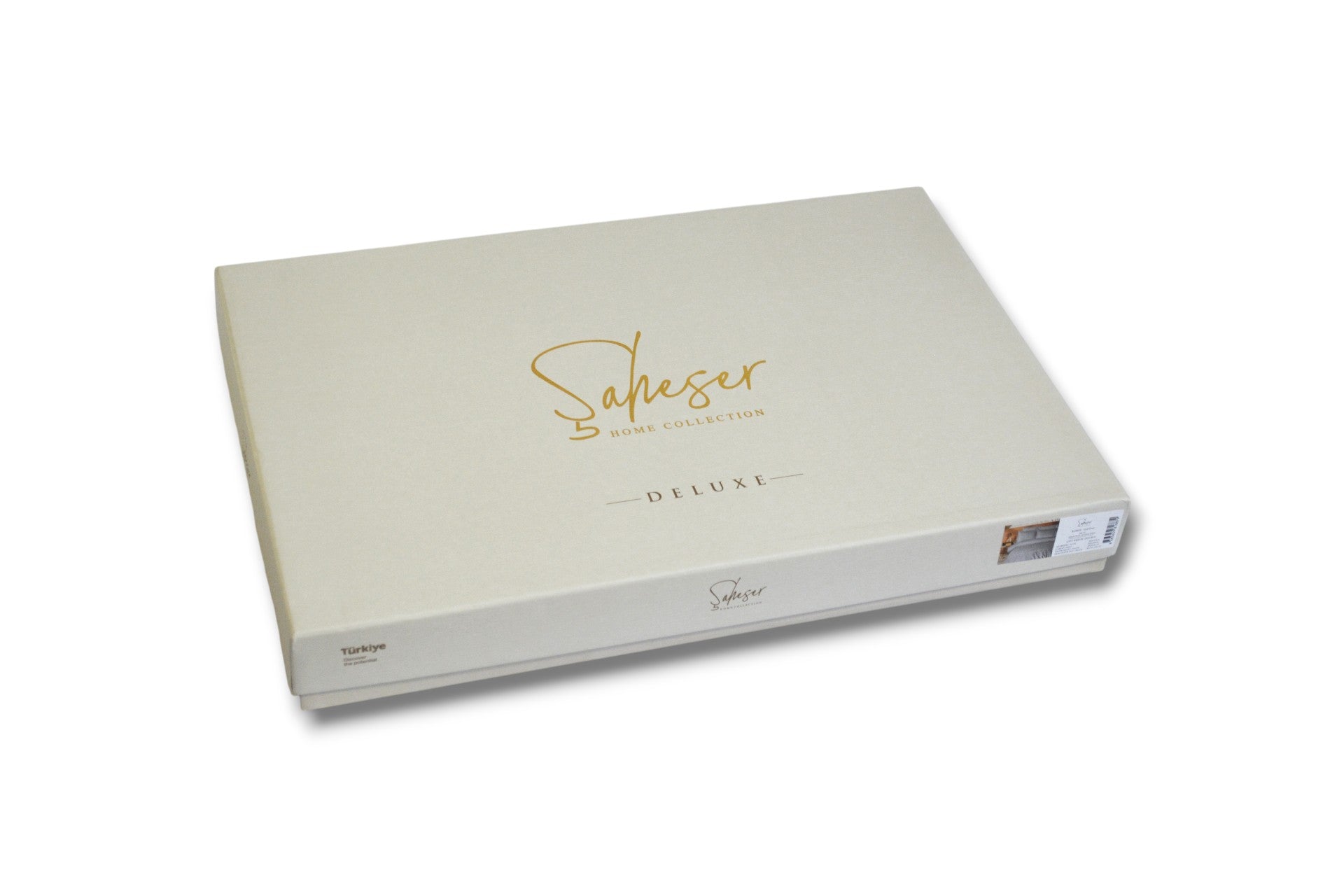 Комплект постільної білизни Saheser Delux Jacquard 300 TC 200х220 см Celesta Bej