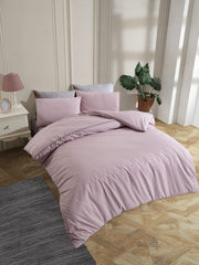 Постільна білизна Turkiz Ranforce Prima 200 х 220 см San Marino Violet