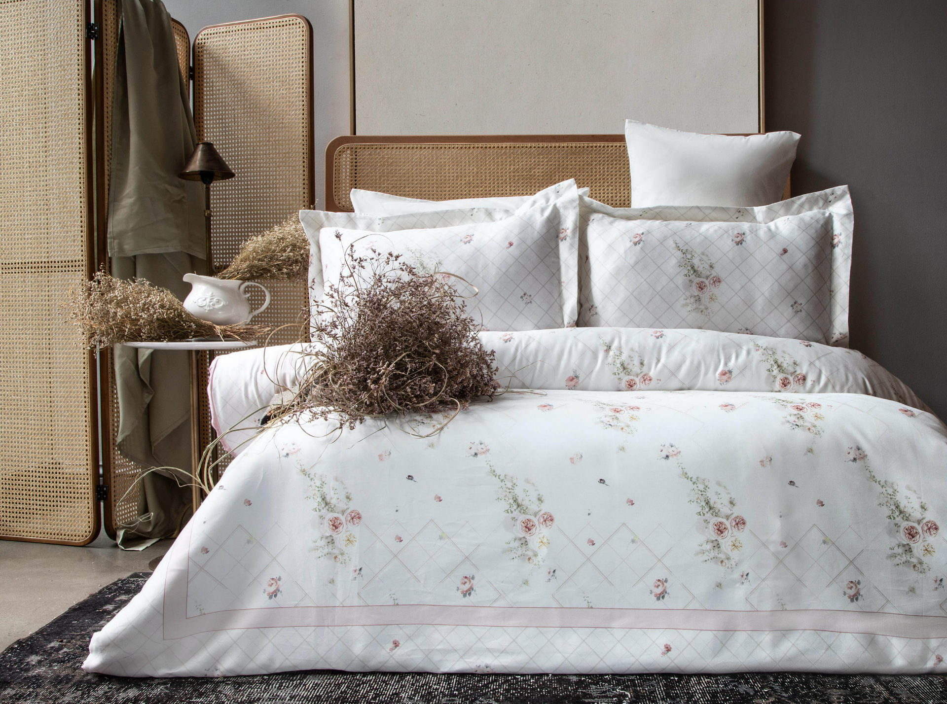 Постільна білизна Pupilla Digital Satin сімейний 160 х 220 см Santorini