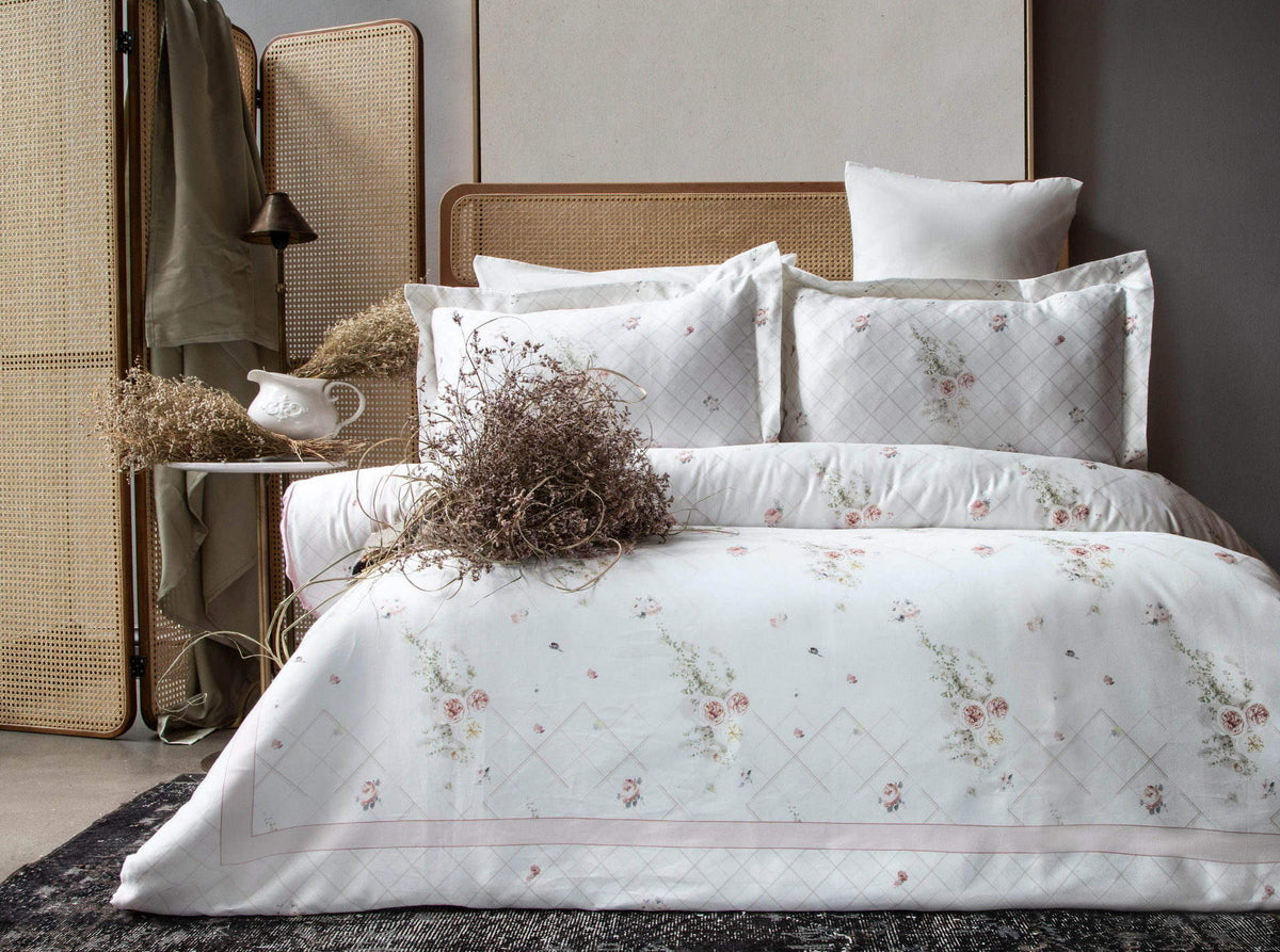 Постільна білизна Pupilla Digital Satin сімейка 160х220 см Santorini