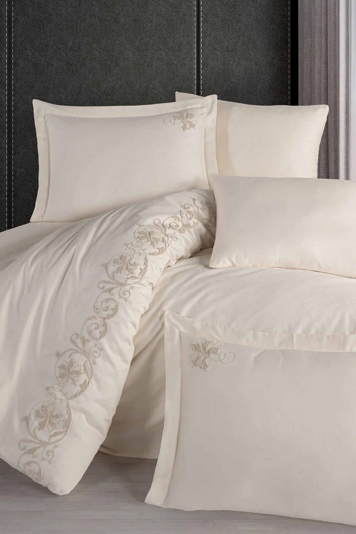 Комплект постільної білизни Maribor Exclusive Satin  200х220 см Setra Sampanya