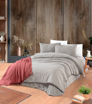 Постільна білизна Sikel Stonewashed Ranforse Soho Firfirli 200 х 220 см Tas