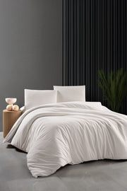 Постільна білизна Sikel Stonewashed Soho 200 х 220 см Beyaz