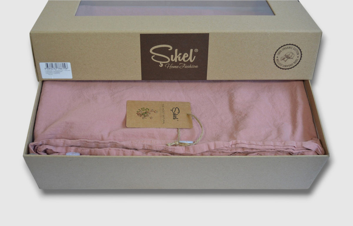 Постільна білизна Sikel Stonewashed Soho 200 х 220 см Rose