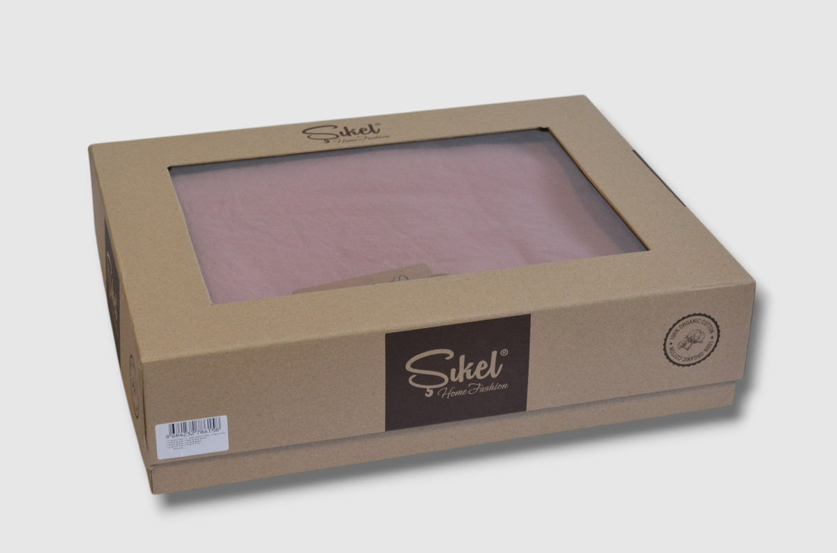 Постільна білизна Sikel Stonewashed Soho 200 х 220 см Rose