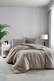 Постільна білизна Sikel Stonewashed Soho 200 х 220 см Toprak-Beji