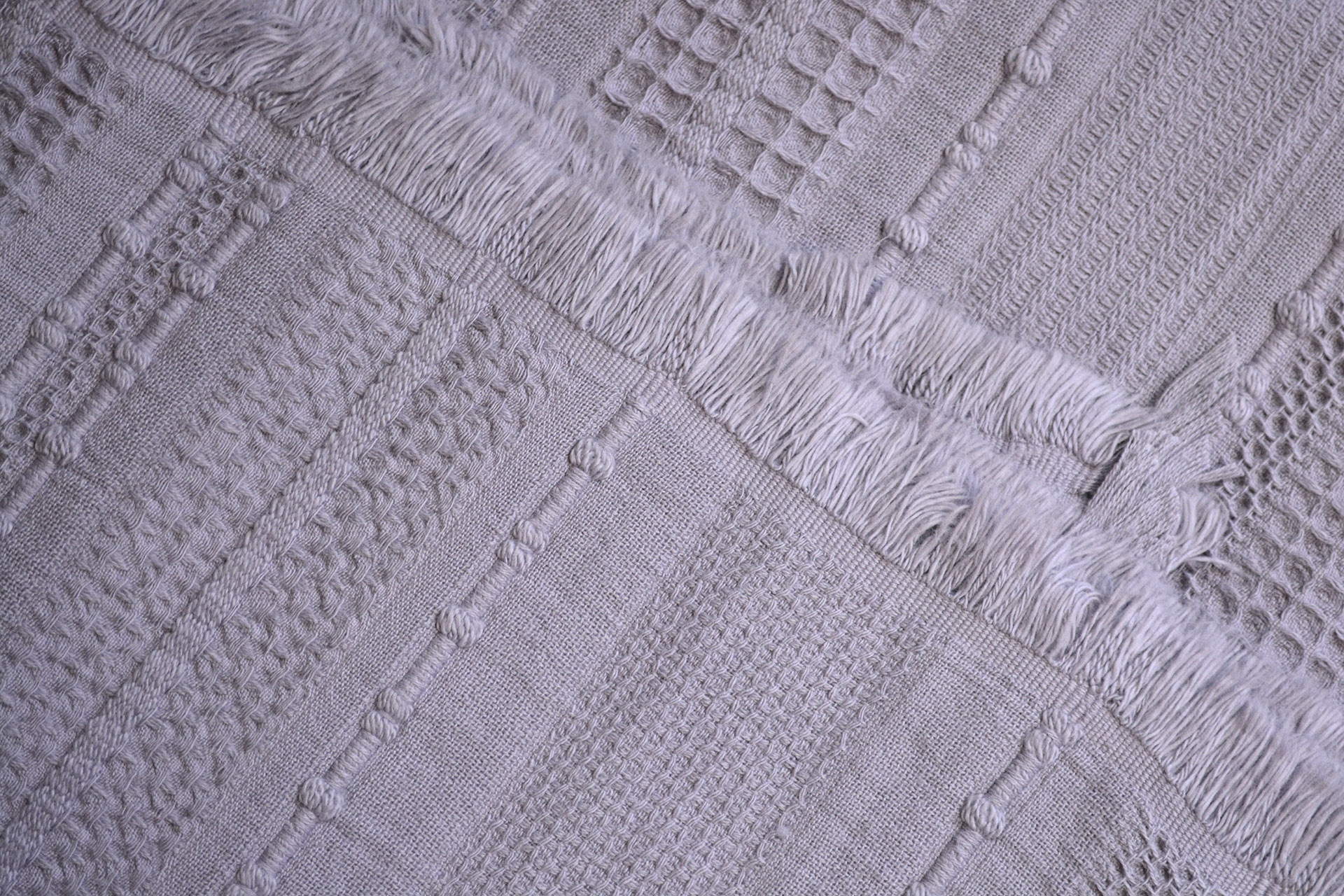 Вафельне простирадло-покривало First Choice Sole 220×240 см.  Lilac