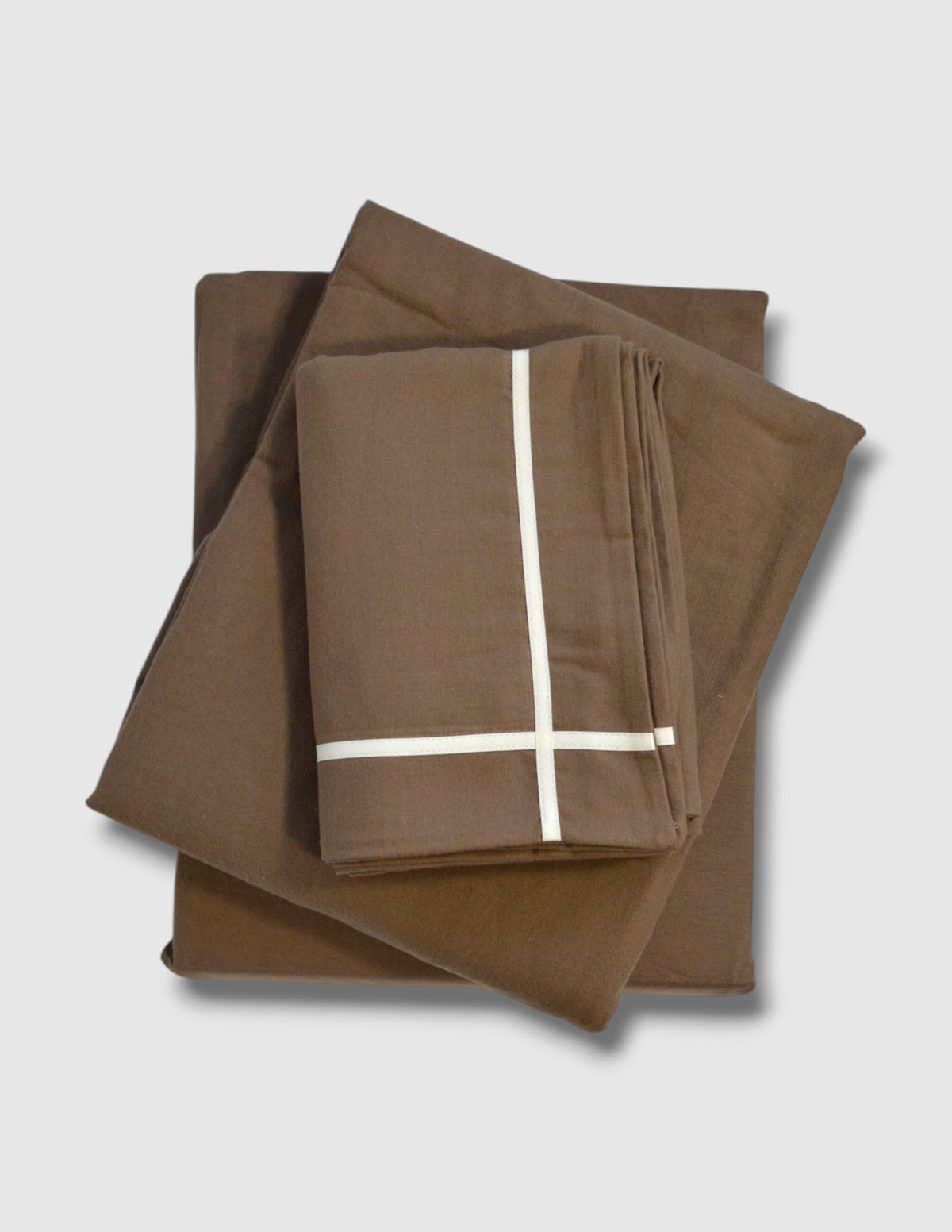 Комплект постільної білизни First Choice Flanel 160x220 см Soprano Brown