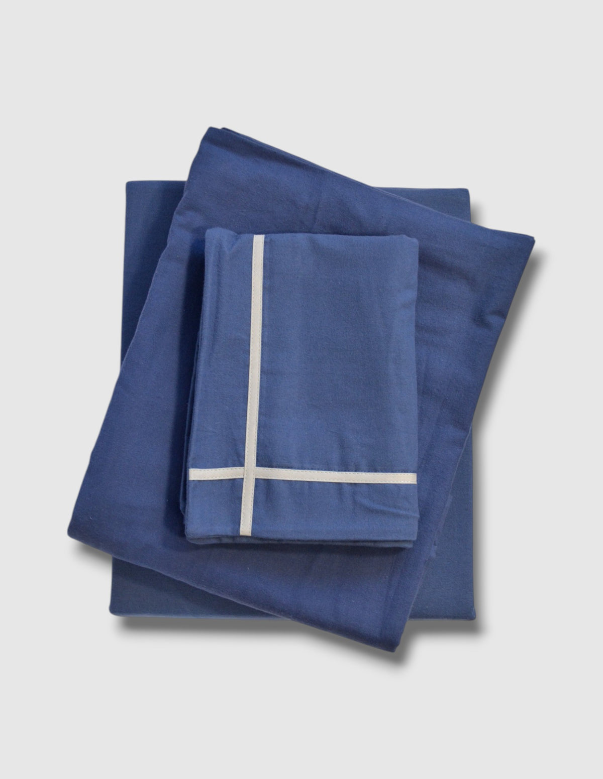 Комплект постільної білизни First Choice Flanel 200x220 см Soprano Denim