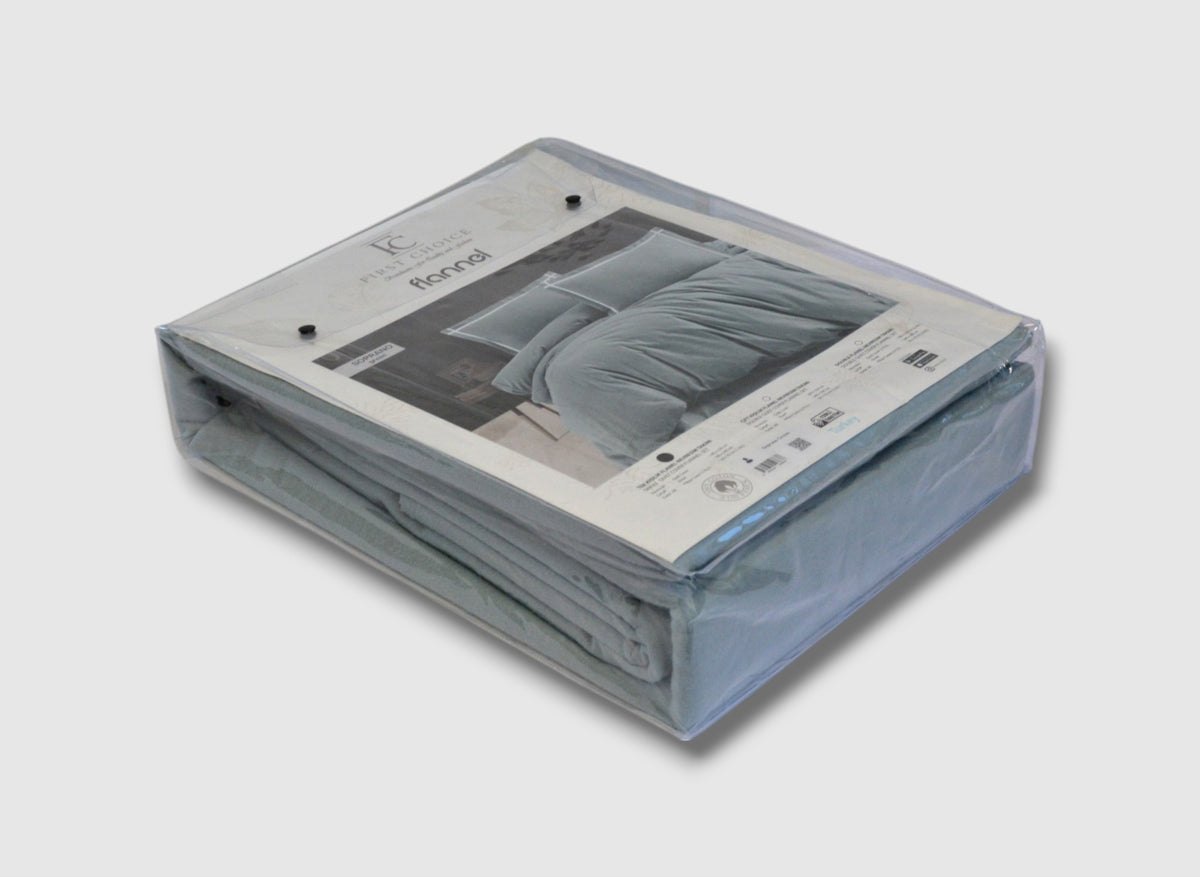 Комплект постільної білизни First Choice Flanel 160x220 см Soprano Green