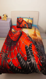 Дитяча постільна білизна Kayra Ranforse 160x220 Spiderman Enemy