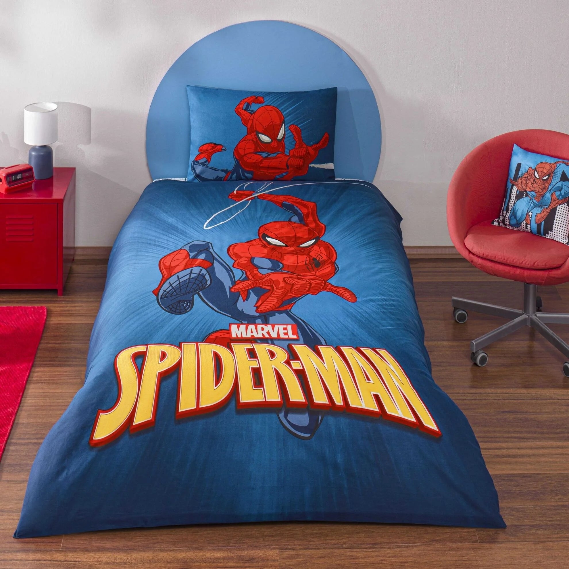 Постільна білизна TAC Disney 160×220 см Spiderman Classical