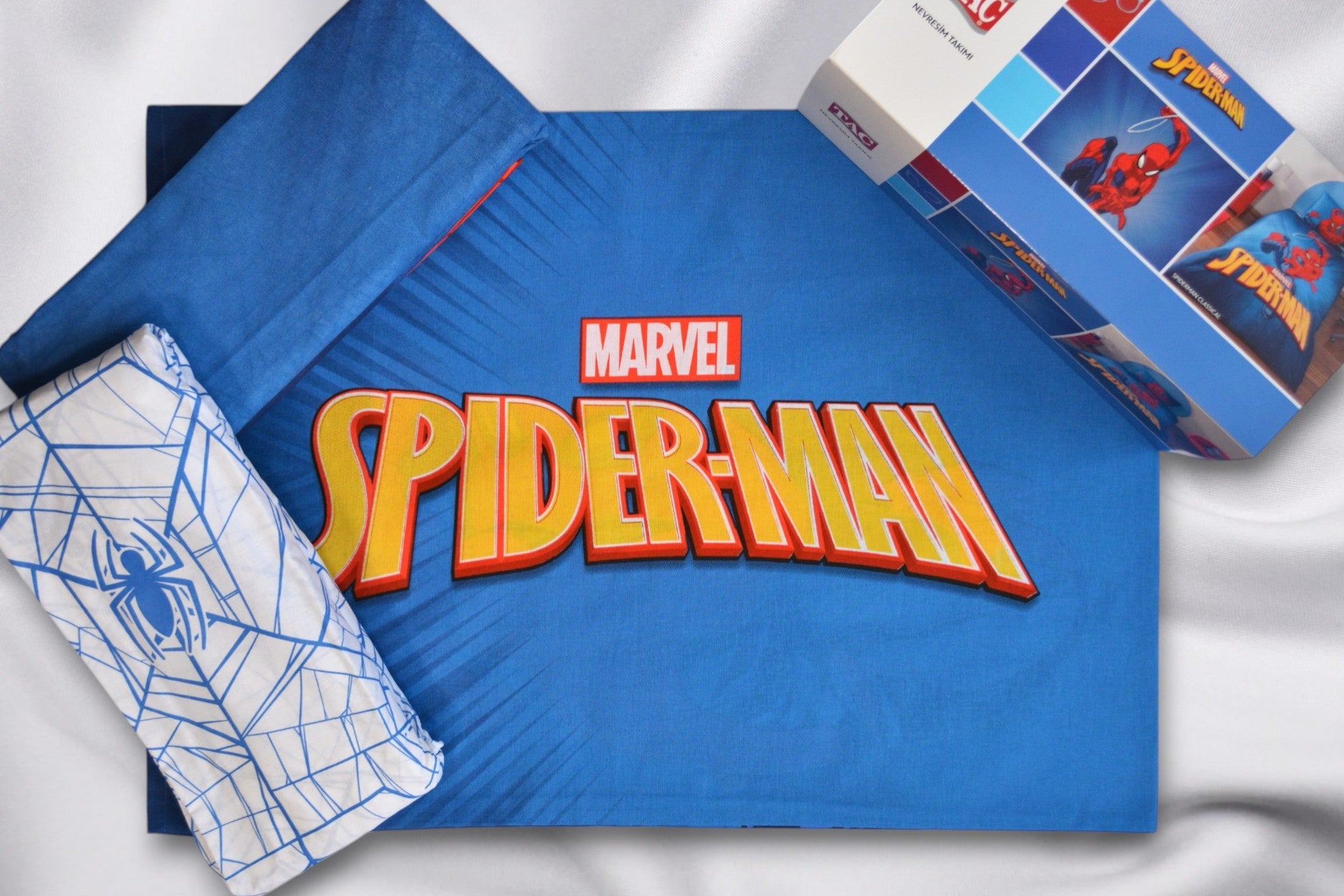 Постільна білизна TAC Disney 160×220 см Spiderman Classical