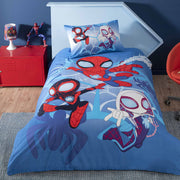 Постільна білизна TAC Disney 160x220 см Spidey And Friends