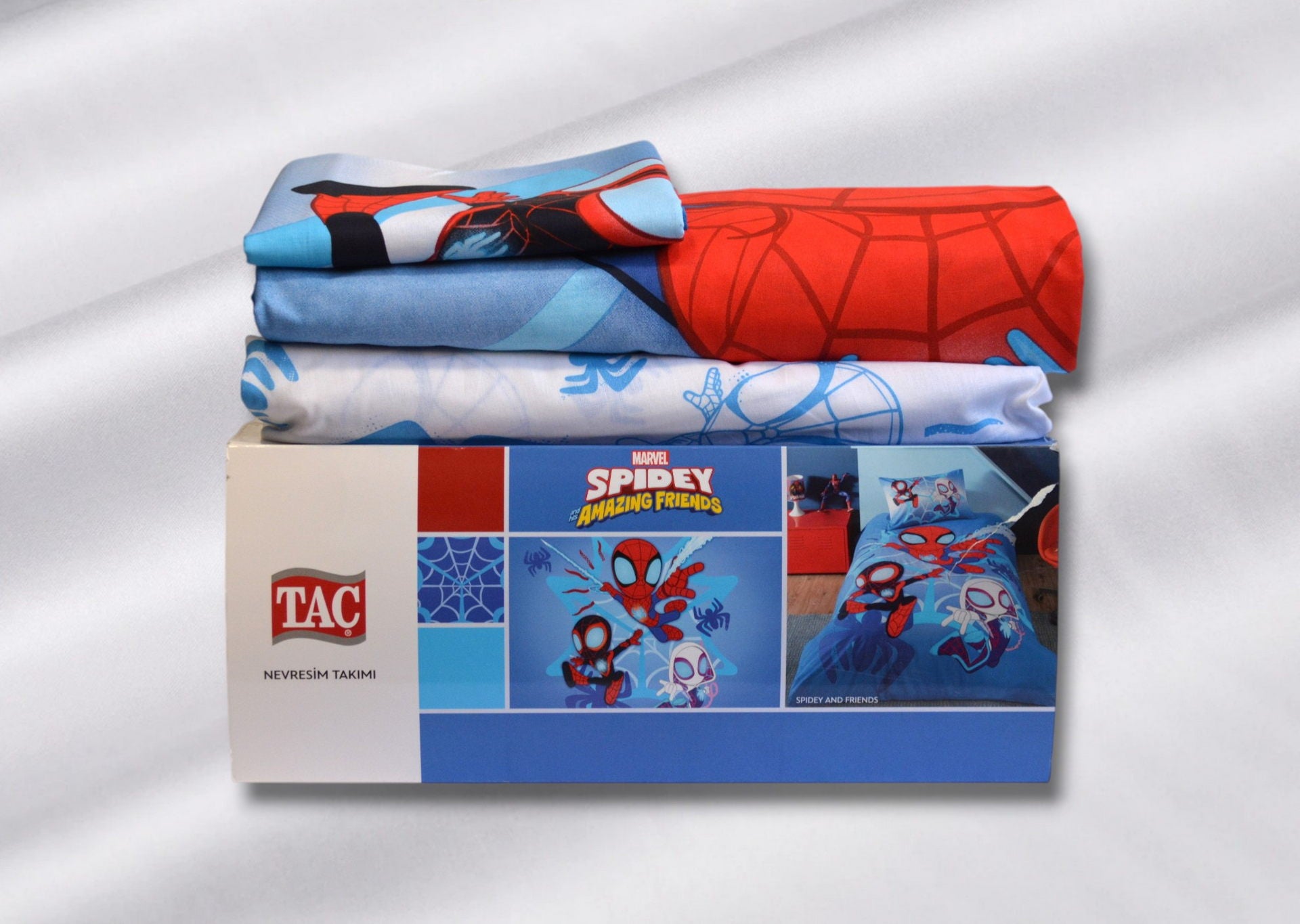 Постільна білизна TAC Disney 160×220 см Spidey And Friends