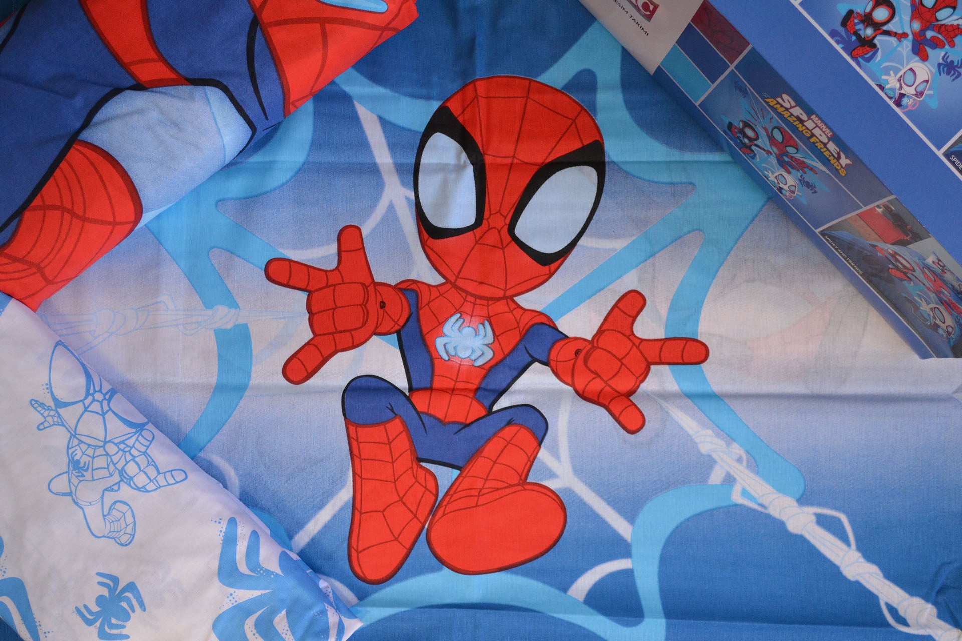 Постільна білизна TAC Disney 160×220 см Spidey And Friends