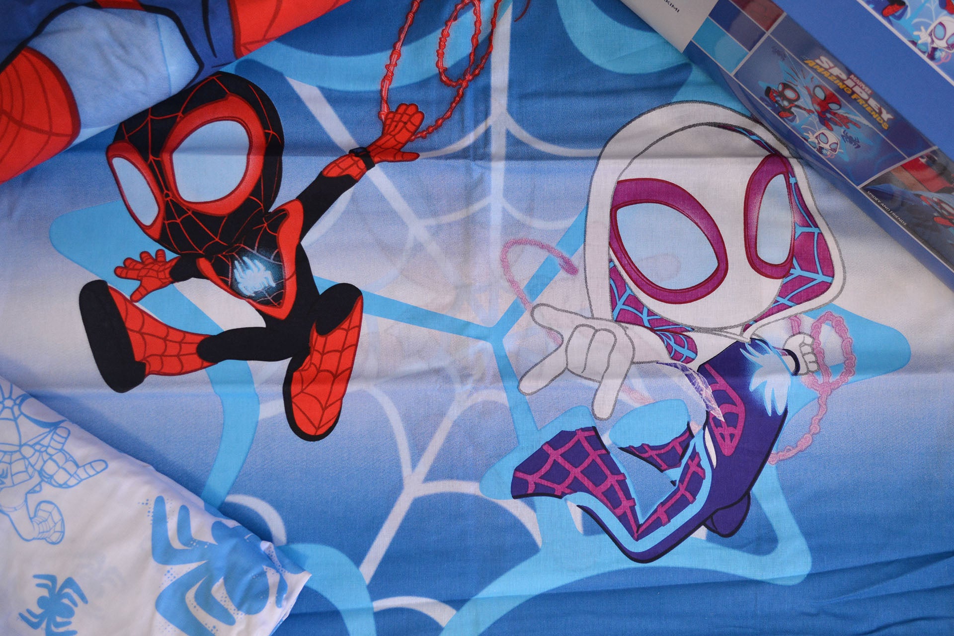 Постільна білизна TAC Disney 160×220 см Spidey And Friends