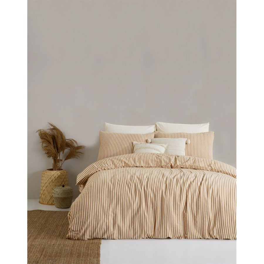 Постільна білизна Limasso Stonewashed Ranforse 200 х 220 см Stanford Hardal