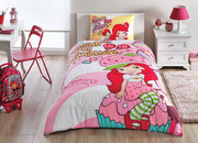 Постільна білизна TAC Disney 160×220 см Strawberry Shortcake Cute