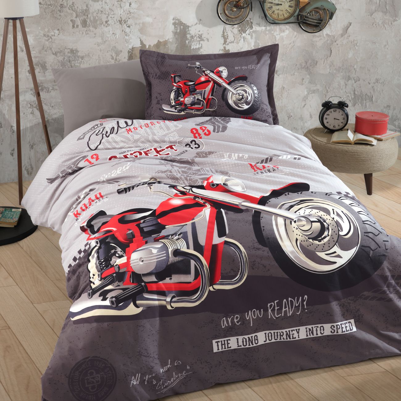 Постільна білизна Clasy Ranforce 160х220 Street King