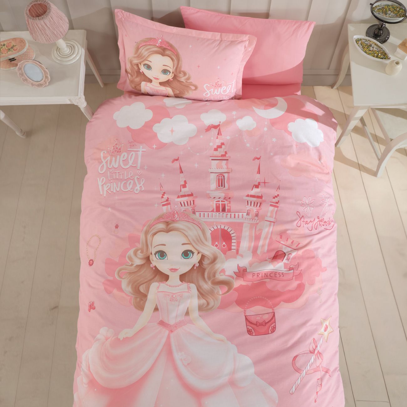 Постільна білизна Clasy Ranforce 160х220 Sweet Princess