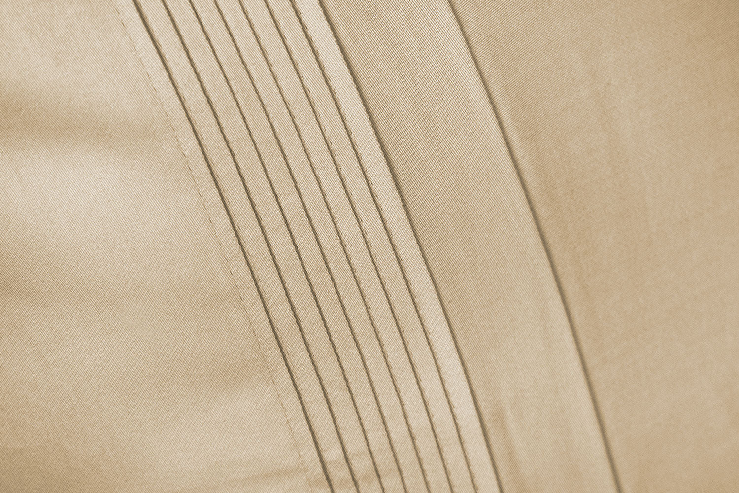 Комплект постільної білизни Issimo Toned Craft Satin 300 TC 200х220 см Talisker Beige