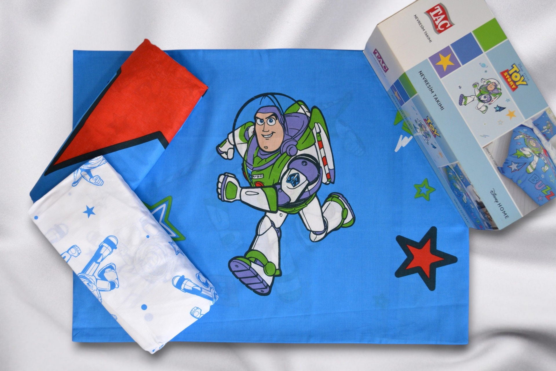 Постільна білизна TAC Disney 160×220 см Toy Story Buzz