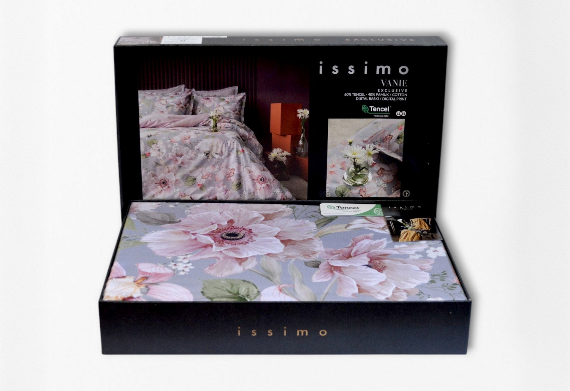 Комплект постільної білизни Issimo Digital Tencel 200х220 см  Vanie