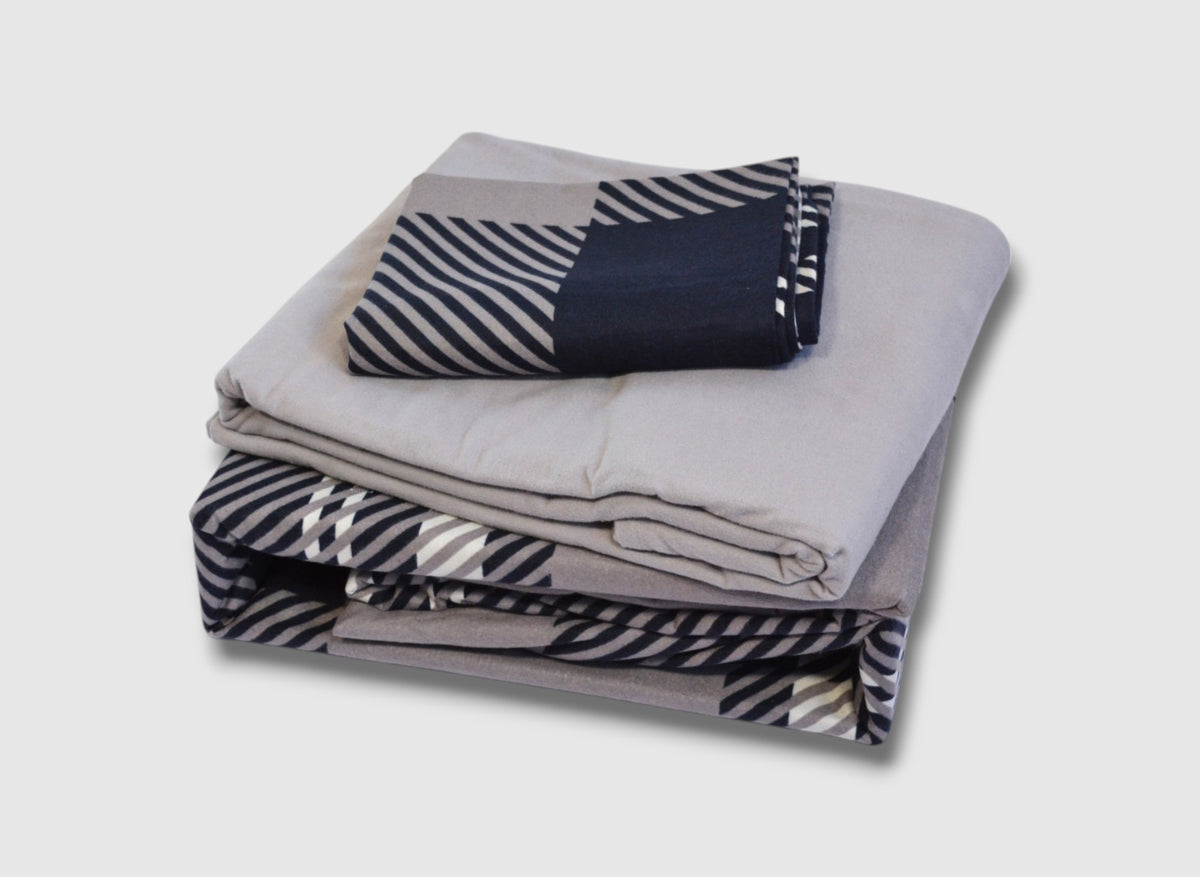 Комплект постільної білизни First Choice Flanel 160x220 см Veldor Navy Blue