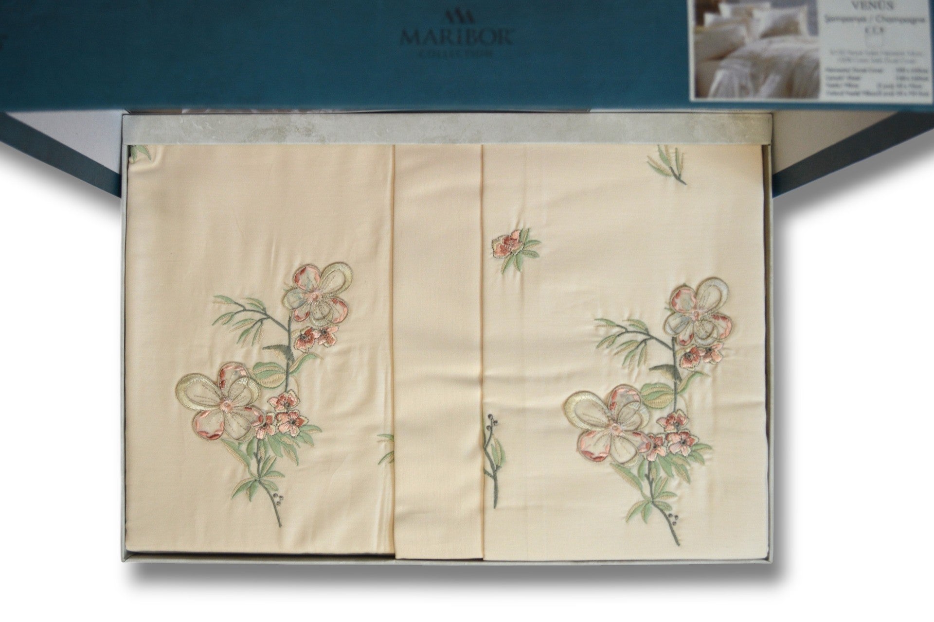 Комплект постільної білизни Maribor Exclusive Satin  200х220 см Venus Sampanya