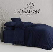 Постільна білизна La Maison Stonewashed 200 х 220 см  Weens Deep Indigo
