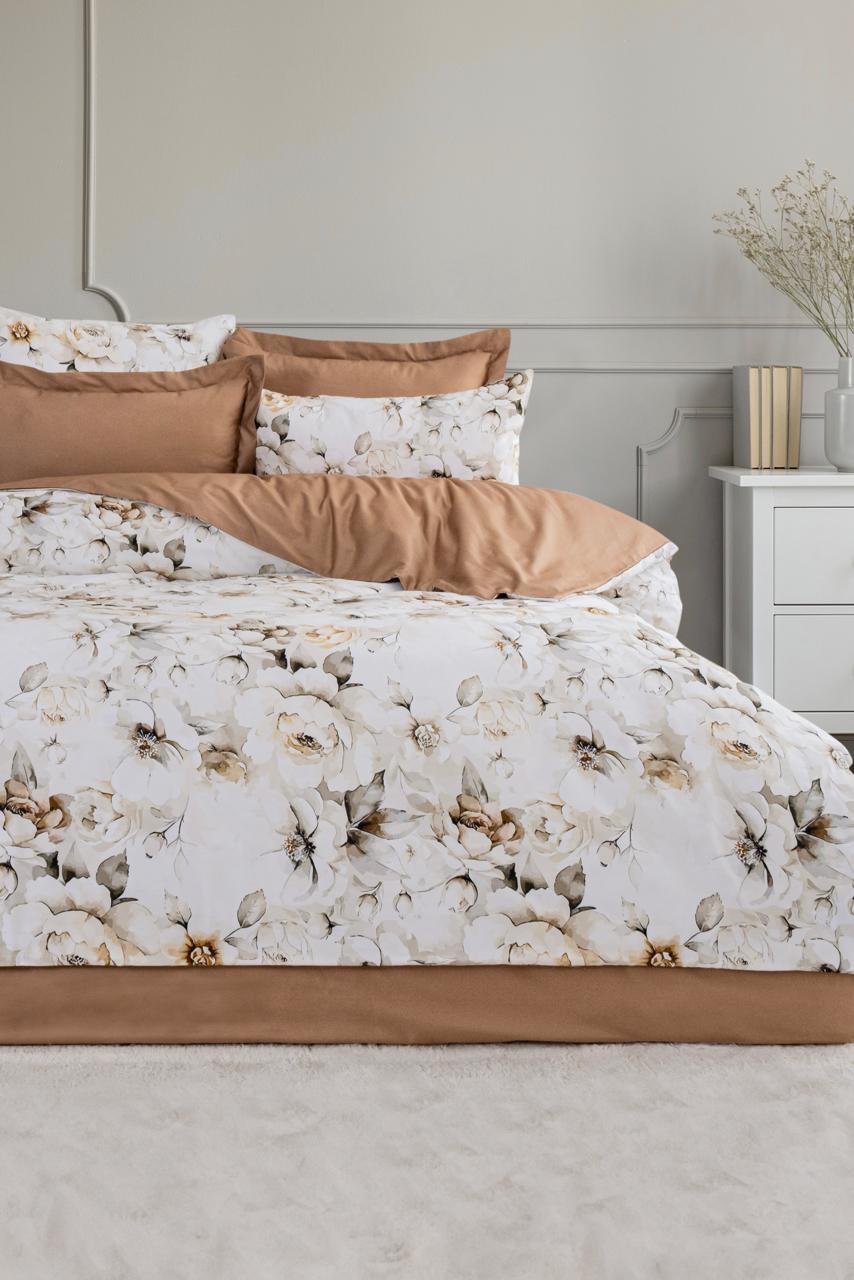 Комплект постільної білизни Saheser Digital Satin 300 TC 200х220 см Wendy