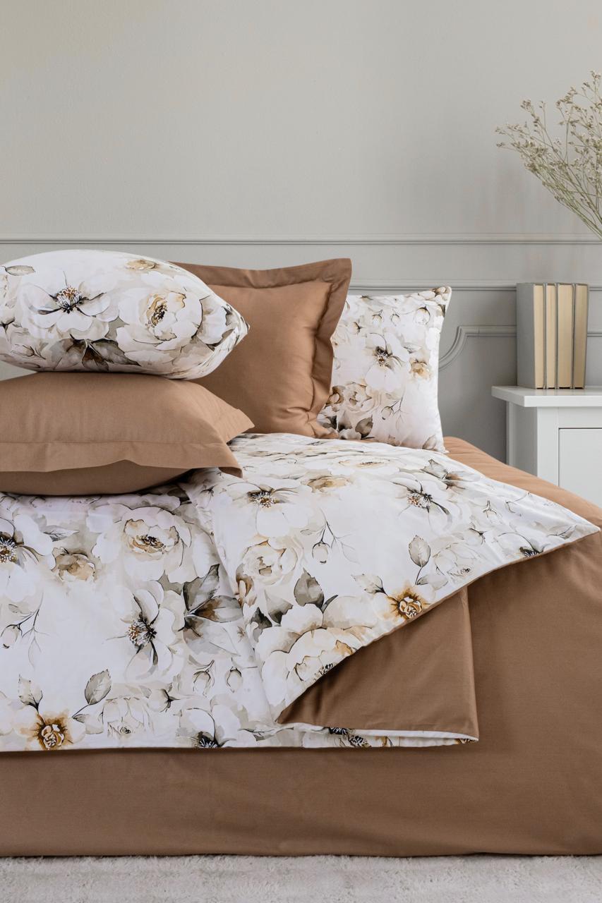 Комплект постільної білизни Saheser Digital Satin 300 TC 200х220 см Wendy