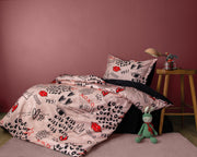 Комплект постільної білизни Issimo Digital Satin 160х220 см Xoxo