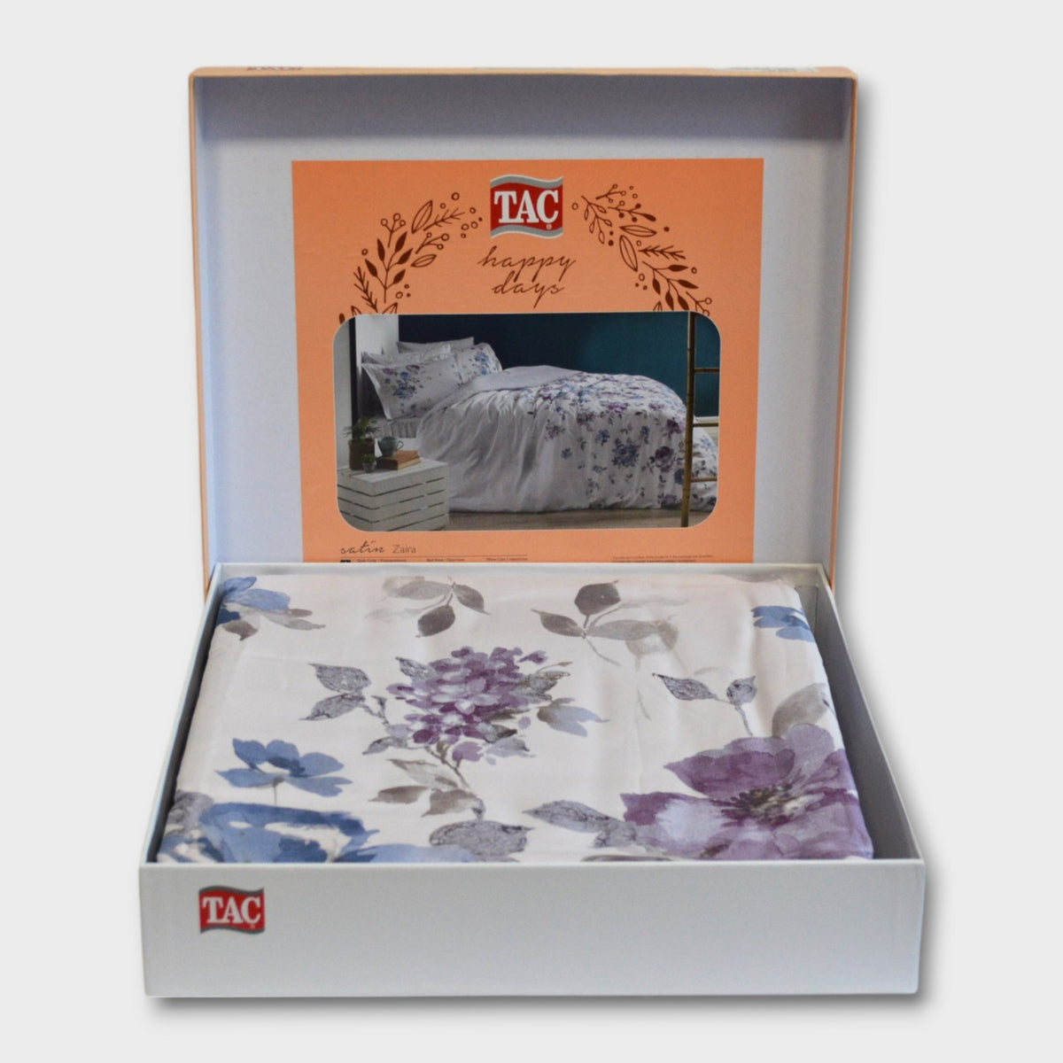 Постільна білизна TAC Satin 200x220 см Zaira