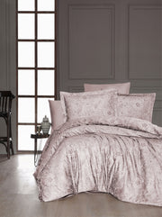 Постільна білизна First Choice Cotton Satin 160 х 220 см сімейний Advina Powder